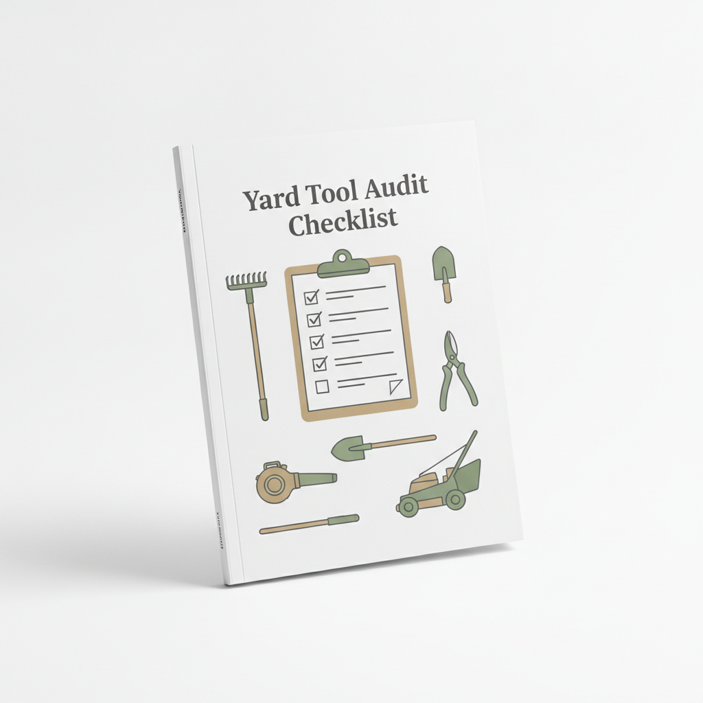 Yard Tool Audit Checklist