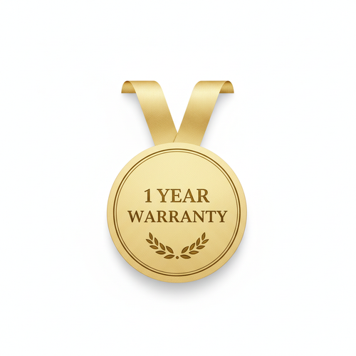 1 Year Warranty